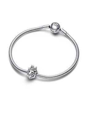 Charm de león Pandora moments de plata P 925
