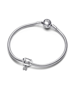 Charm de perro Pandora moments pdp de plata zirconia cúbica