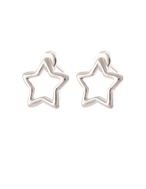 Aretes y collar de estrella Mauricio Serrano Jewelry de plata P 925