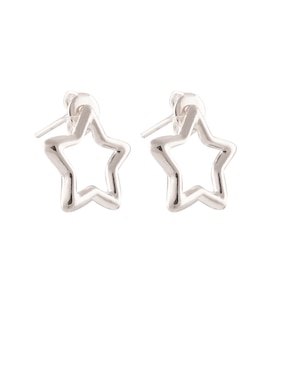 Aretes y collar de estrella Mauricio Serrano Jewelry de plata P 925