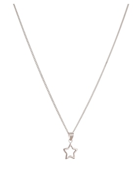 Aretes y collar de estrella Mauricio Serrano Jewelry de plata P 925