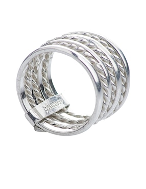 Anillo Mauricio Serrano Jewelry P 925 de plata brillante