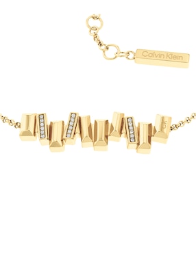 BRAZALETE CK LUSTER, UNITALLA, DORADO