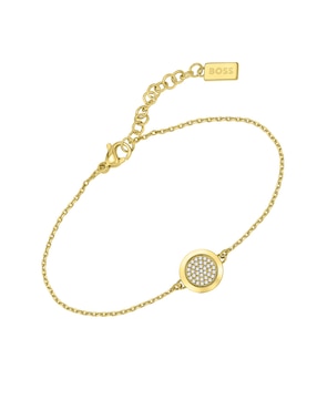 BRAZALETE HUGO BOSS, UNITALLA, DORADO