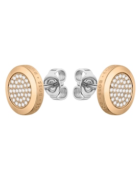 Aretes Hugo Boss Medallion Cristal