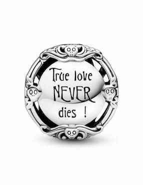 Charm de esfera Pandora disney x jack skellington de plata P 925