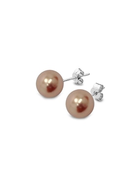 Aretes y collar Zvezda Pearls de plata P 925 cristal