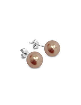Aretes y collar Zvezda Pearls de plata P 925 cristal