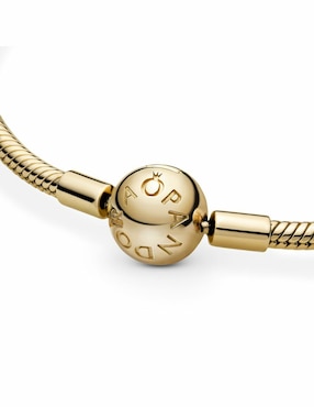Pulsera Pandora de oro con acabado baño de oro