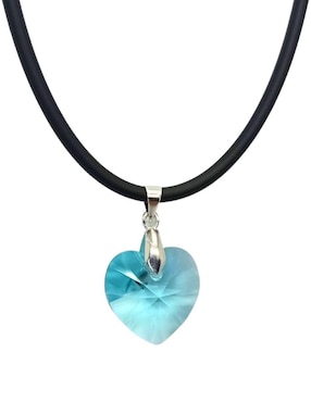 Aretes y collar Zvezda Heart cristal