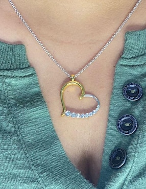 Collar de corazón Mayfer Joyería Corazones