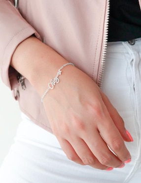 Pulsera Anante de plata Alma con acabado pulido