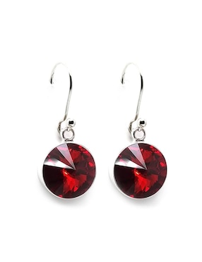 Aretes y collar Zvezda Rivoli de plata P 925 Swarovski
