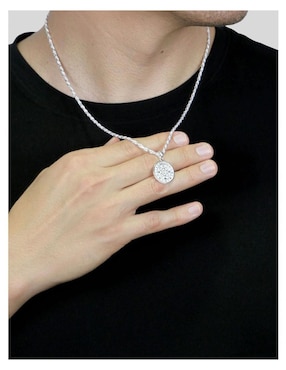 Collar con dije Crixus Joyeria de plata P 925