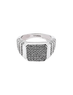 Anillo Crixus Joyeria De Plata P925 Zirconia