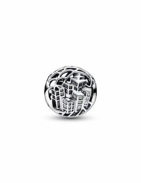 Charm redondo Pandora marvel x de plata