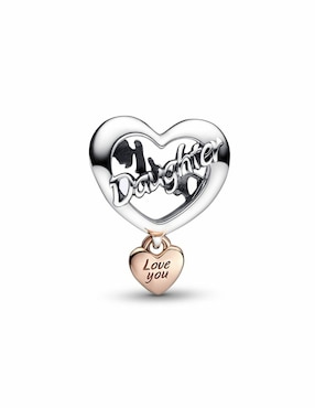 Charm redondo Pandora moments de plata