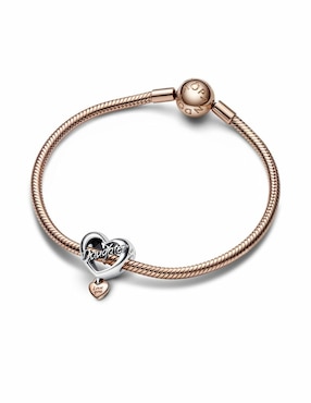 Charm redondo Pandora moments de plata