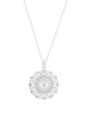 Collar Anante Gerbera de plata P 925