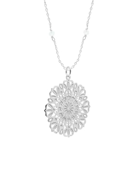 Collar Anante Gerbera de plata P 925