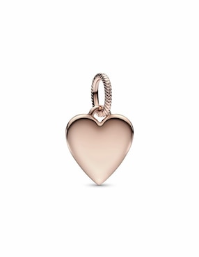 Charm de corazón Pandora moments de plata 14 K
