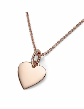 Charm de corazón Pandora moments de plata 14 K