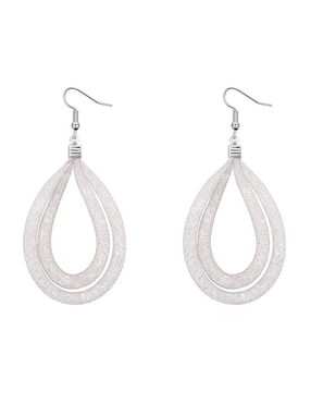 Aretes redondos Ocean Heart Ninguna con acabado brillante cristal