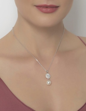 Colgante Y Dije Ocean Heart perla
