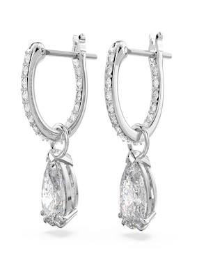 Aretes de gota Swarovski Millenia con acabado brillante