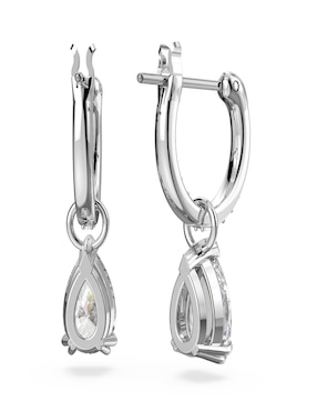 Aretes de gota Swarovski Millenia con acabado brillante