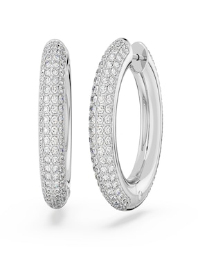 Arracadas Swarovski Dextera con acabado brillante