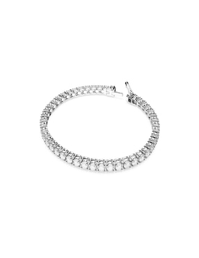 Pulsera Swarovski Matrix Tennis con acabado brillante
