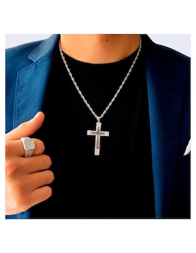 Collar con dije Crixus Joyeria de plata P 925