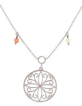 Collar Anamora Por Tanya Moss de plata