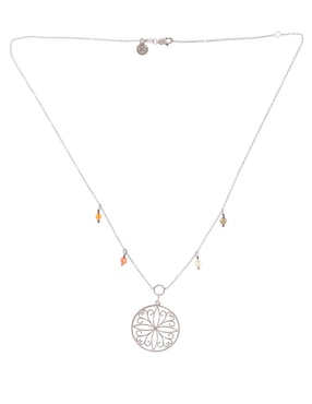 Collar Anamora Por Tanya Moss de plata