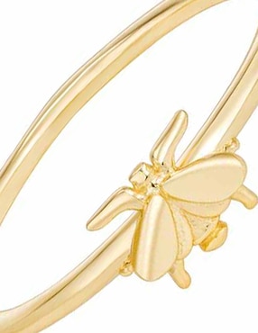 Anillo Carmela Mía de plata P 925 con acabado baño de oro