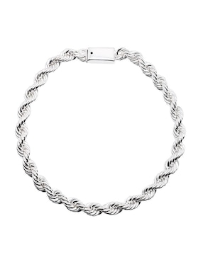 Pulsera Crixus Joyeria de plata con acabado brillante