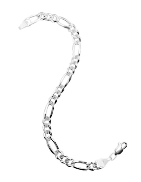 Pulsera Crixus Joyeria de plata con acabado diamantado