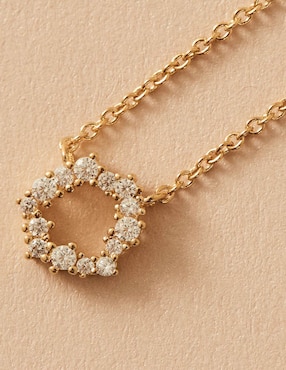 Collar Apodemia Angelique de baño de oro