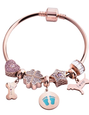 Charm de perro Luckyly zirconia cúbica