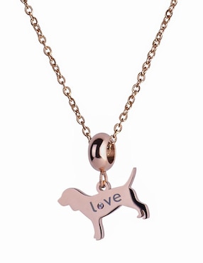Charm de perro Luckyly zirconia cúbica
