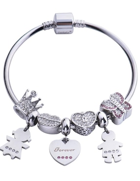 Charm de mariposa Luckyly zirconia cúbica