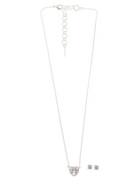 Aretes y collar Nine West