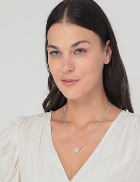 Aretes y collar Nine West