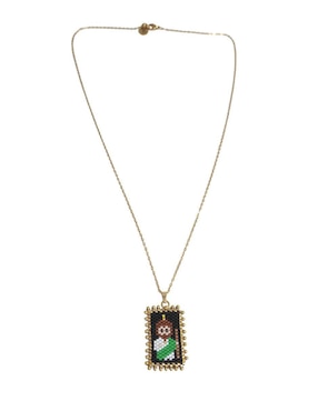 Collar san judas tadeo Koua Itz de baño de oro