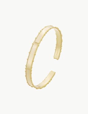 Brazalete Apodemia de baño de oro Engrave