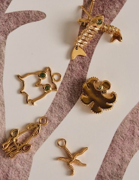 Charm de pulpo Apodemia sea creatures turmalina