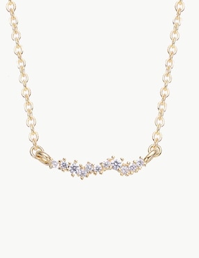 Collar Apodemia de baño de oro 18 K
