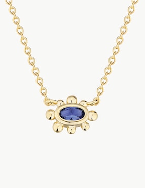 Collar Apodemia Nefertiti de baño de oro 18 K