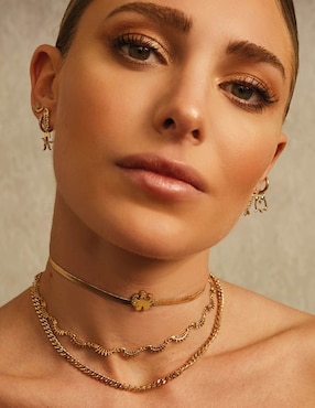 Collar Apodemia de baño de oro